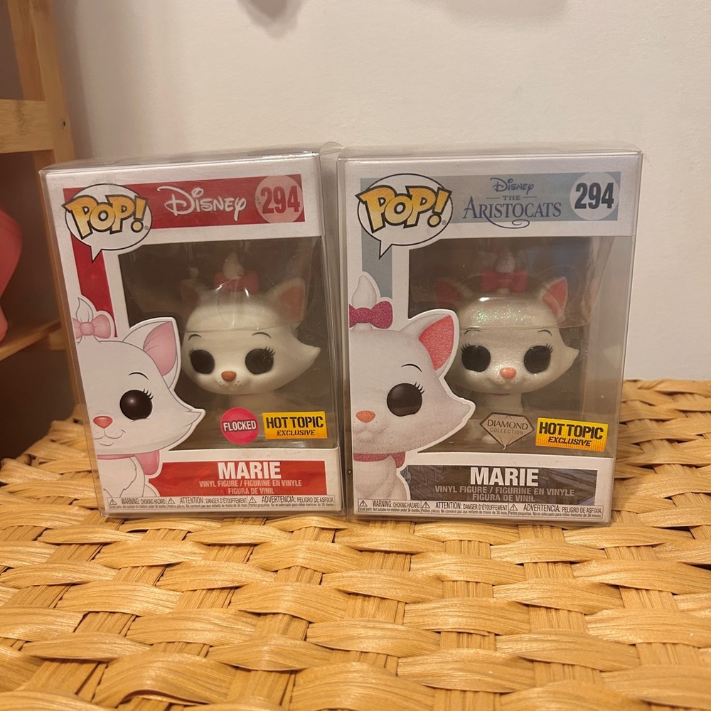 Funko Pop! Marie Vinyl Figure set